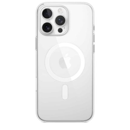 כיסוי שקוף מקורי ל-Apple iPhone 16 Pro Max עם חיבור MagSafe