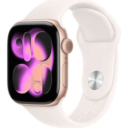 שעון חכם Apple Watch Series 11 2025 42mm Aluminum Case Rubber Sport Band GPS אפל
